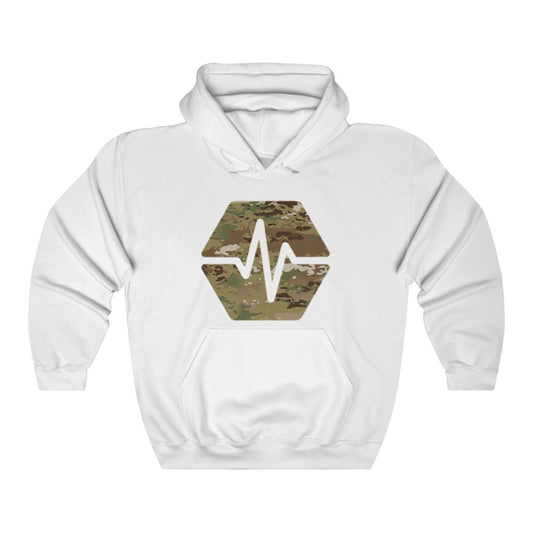 PulseChain Army Camouflage Unisex Heavy Blend Hooded Sweatshirt