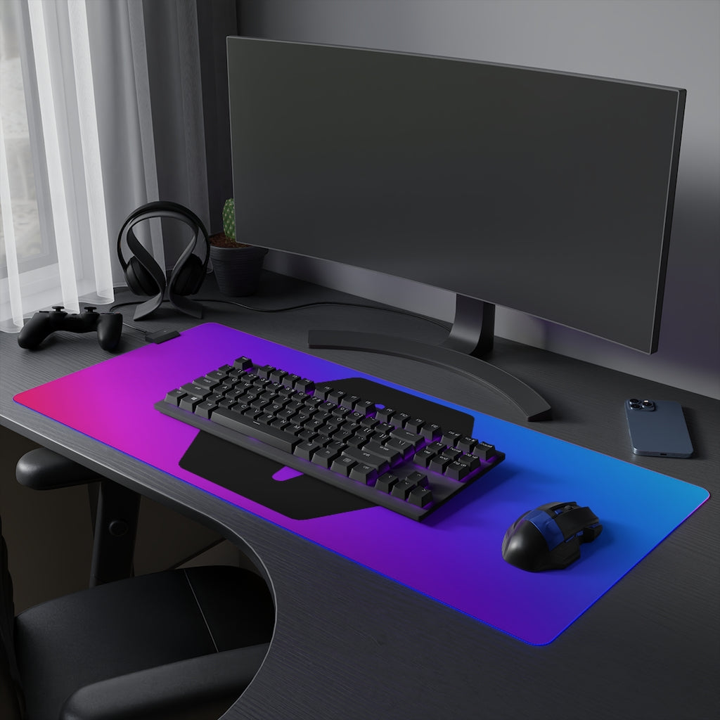 PulseChain LED Gaming Mouse Pad