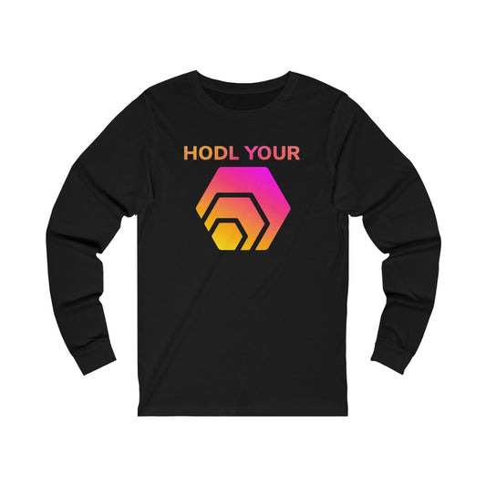 HODL Your HEX Unisex Jersey Long Sleeve Tee