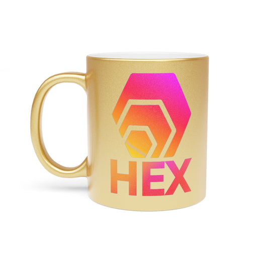 HEX Metallic Mug (Silver / Gold)