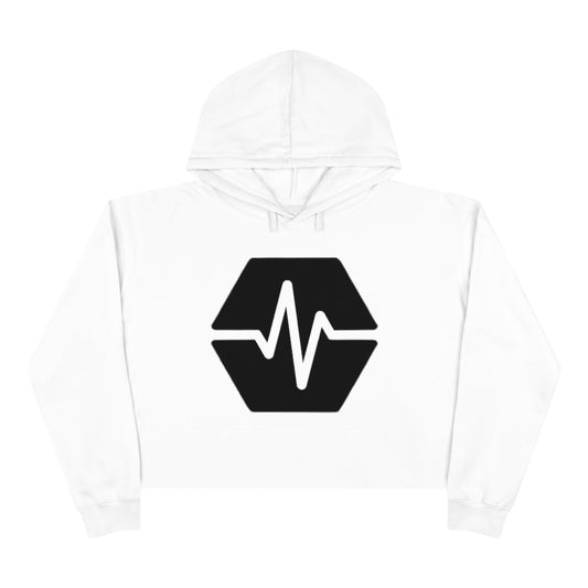 PulseChain Women's Crop Hoodie