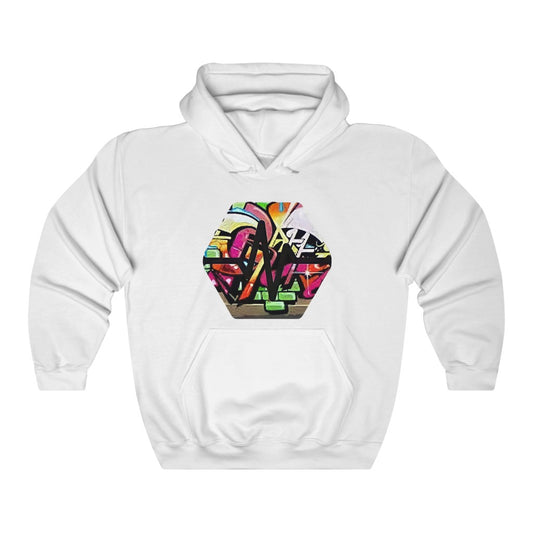 PulseChain Graffiti #4 Unisex Heavy Blend Hooded Sweatshirt