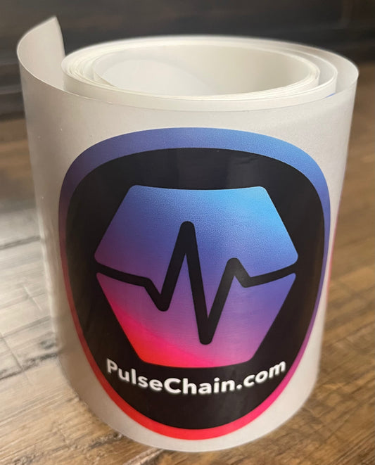 50 PulseChain Stickers - 3" round