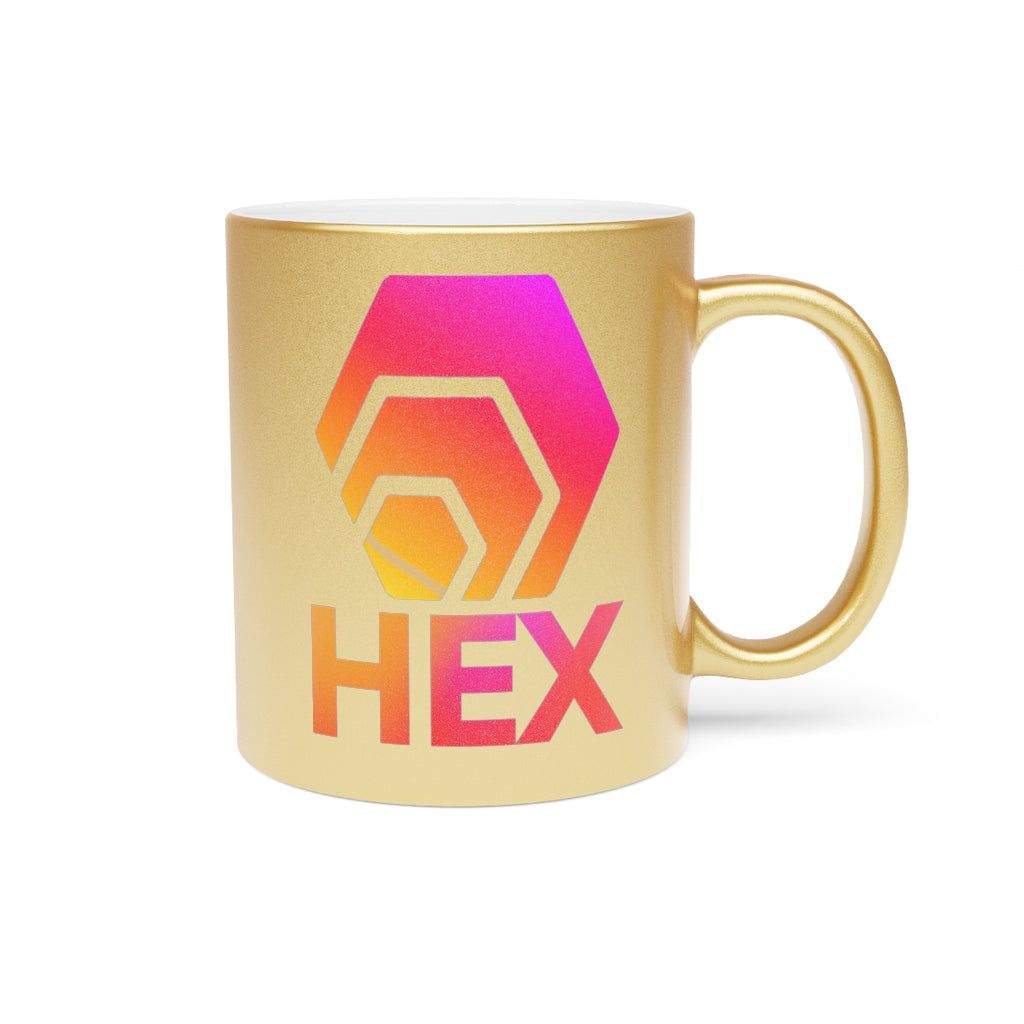 HEX Metallic Mug (Silver / Gold)