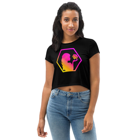 Ladies of HEX Crop Tee