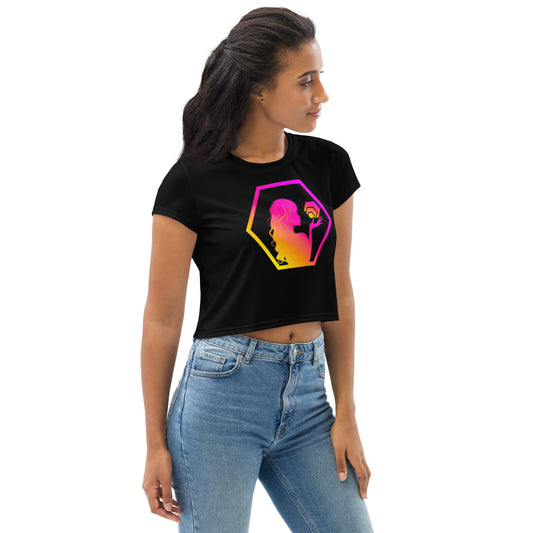 Ladies of HEX Crop Tee