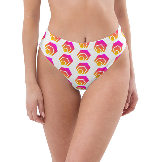 HEX Recycled high-waisted bikini bottom