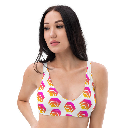 HEX Recyled padded bikini top