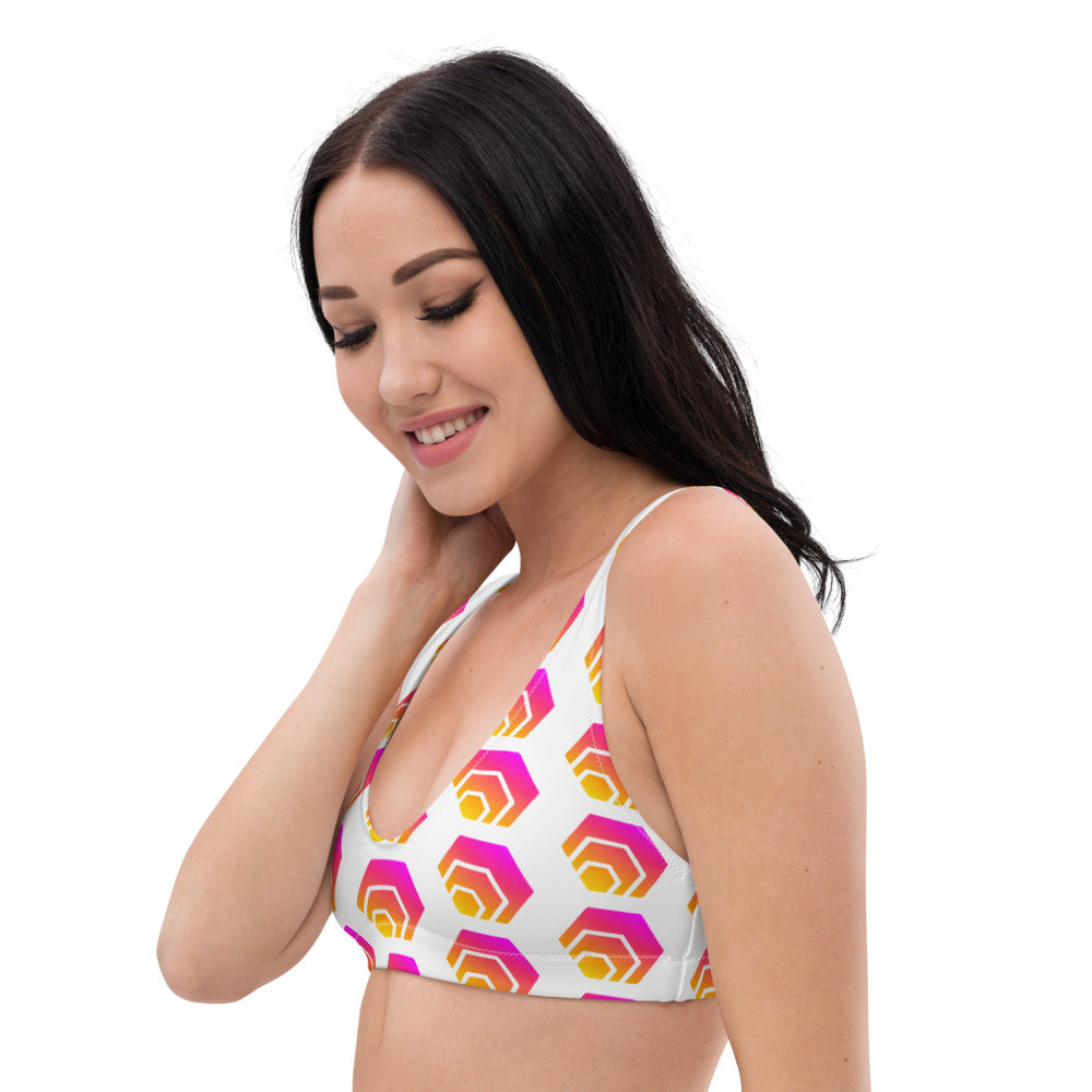 HEX Recyled padded bikini top