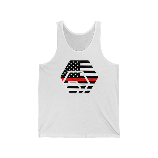 HEX Thin Red Line Unisex Jersey Tank