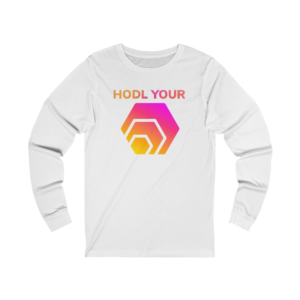 HODL Your HEX Unisex Jersey Long Sleeve Tee