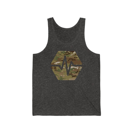PulseChain Army Camouflage Unisex Jersey Tank