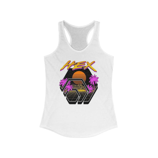 Tropical HEX Women's Ideal Racerback Tank