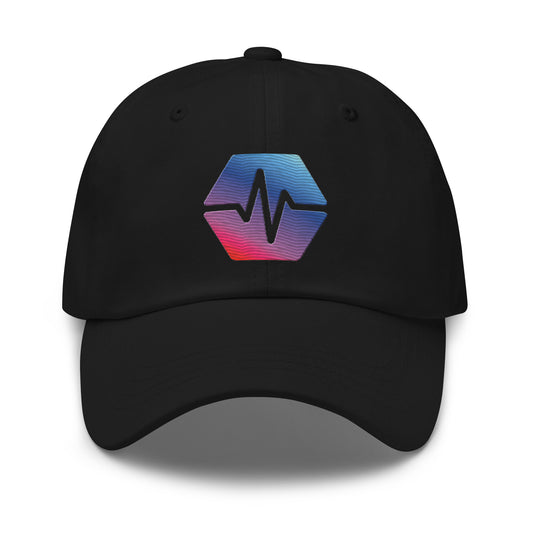 PulseChain Dad Hat (Gradient Embroidery)