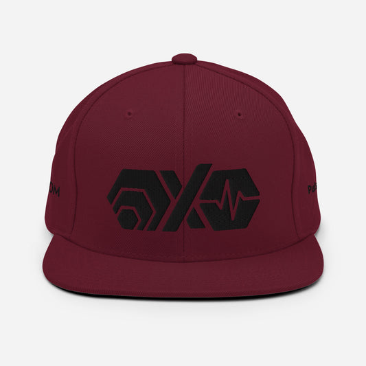 HEX PulseX PulseChain Snapback Hat