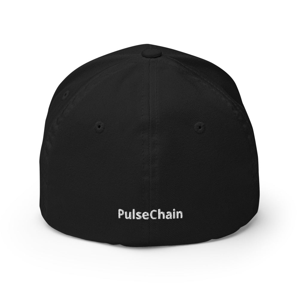 PulseChain Structured Twill Cap - Flexfit