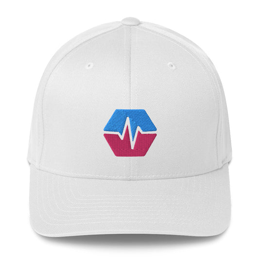 PulseChain Structured Twill Cap - Flexfit