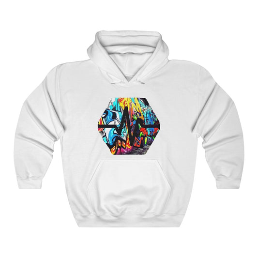 PulseChain Graffiti #5 Unisex Heavy Blend Hooded Sweatshirt