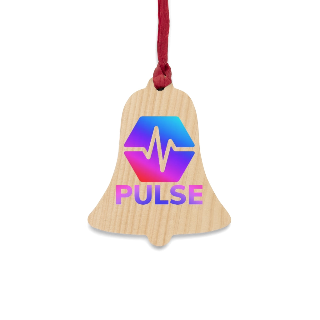 PulseChain Wooden Christmas Ornaments