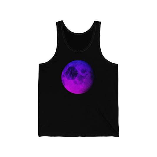 Pulse To The Moon Unisex Jersey Tank