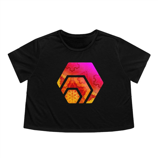 HEX Magic Carpet Ride Women's Flowy Cropped Tee