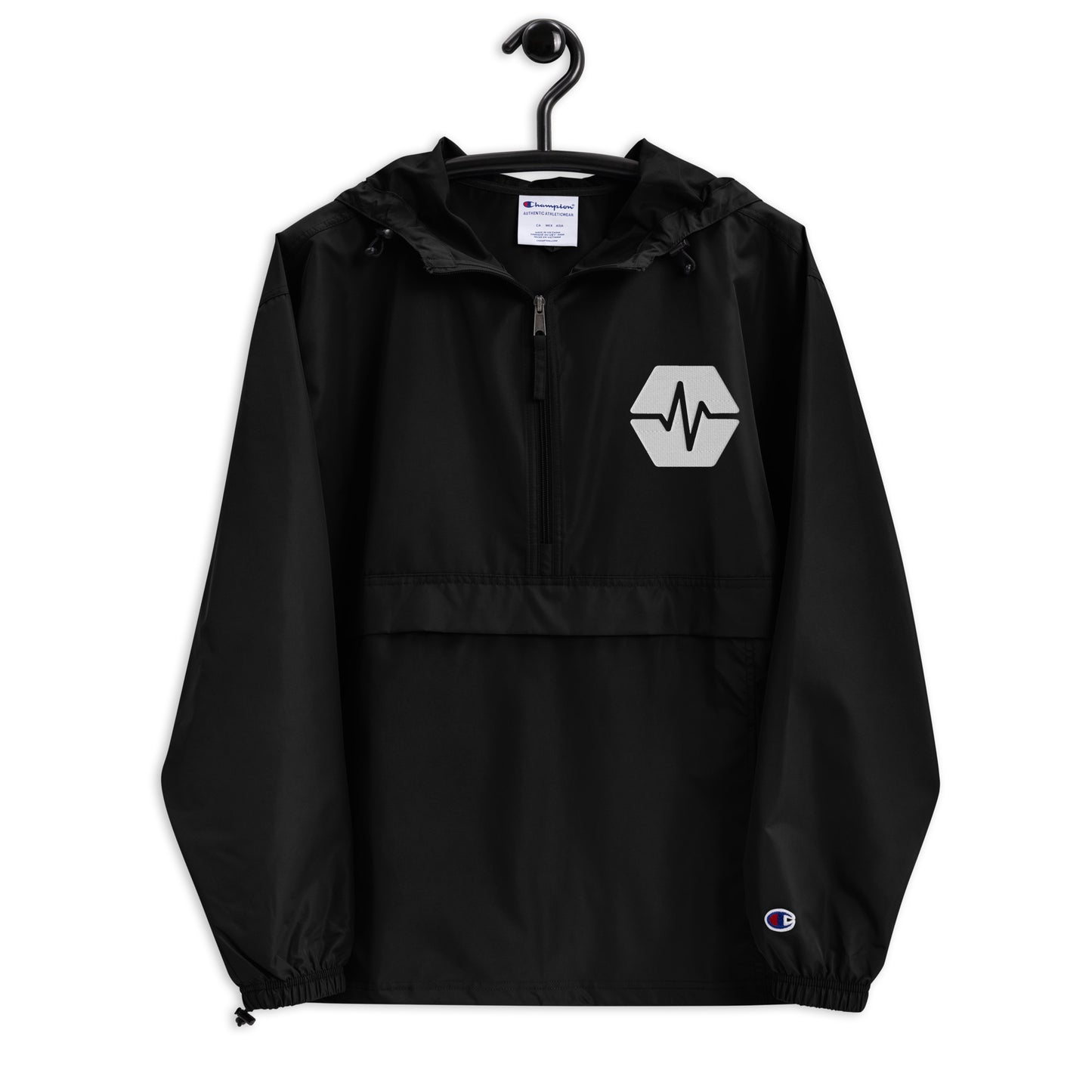 PulseChain Embroidered Packable Jacket