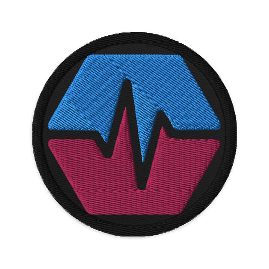 PulseChain Embroidered Patch