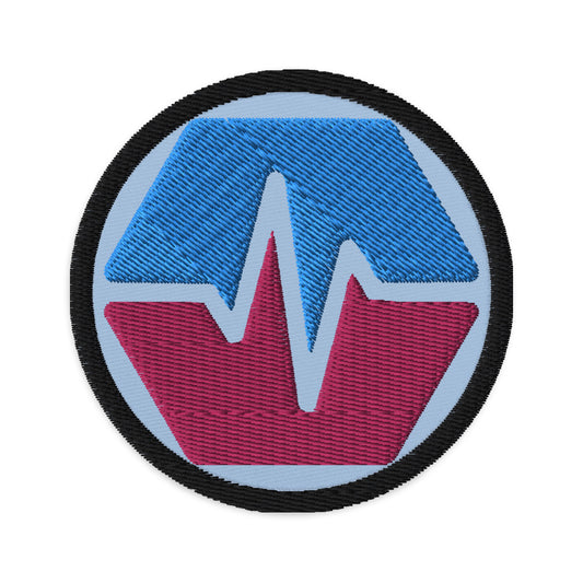 PulseChain Embroidered Patch