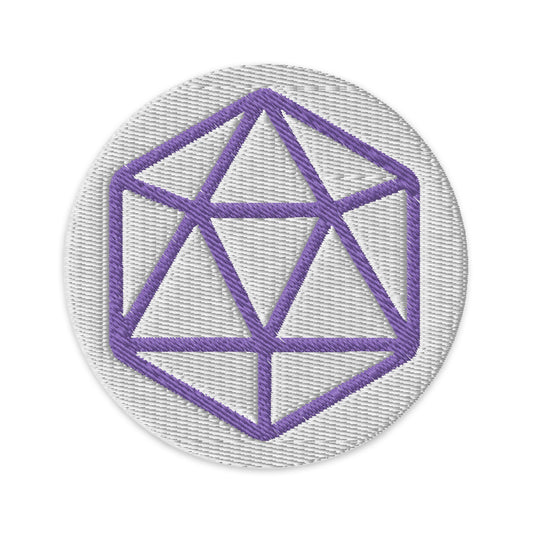 Icosa Embroidered Patch