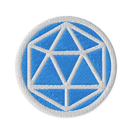 Hedron Embroidered Patch
