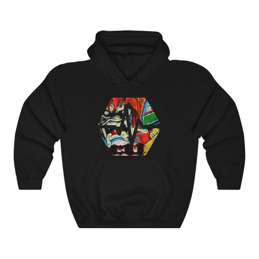 PulseChain Graffiti #2 Unisex Heavy Blend Hooded Sweatshirt