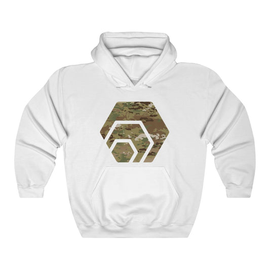 HEX Army Camouflage Unisex Blend Hooded Sweatshirt