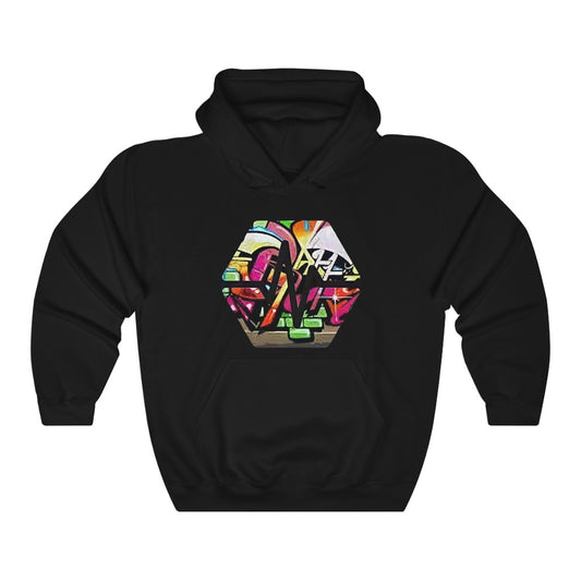PulseChain Graffiti #4 Unisex Heavy Blend Hooded Sweatshirt