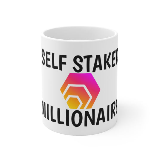 Self Stake Millionaire Ceramic Mug 11oz