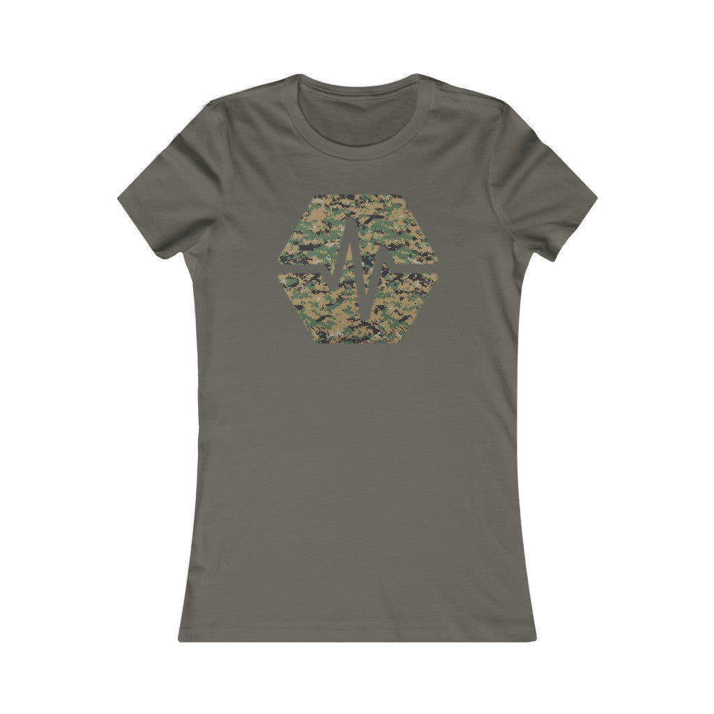 PulseChain Marine Camouflage Women's Tee