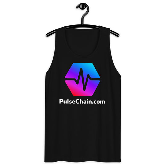 PulseChain.com Men’s Premium Tank Top