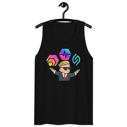 Passive Income - HEX - PulseChain Men’s Premium Tank Top
