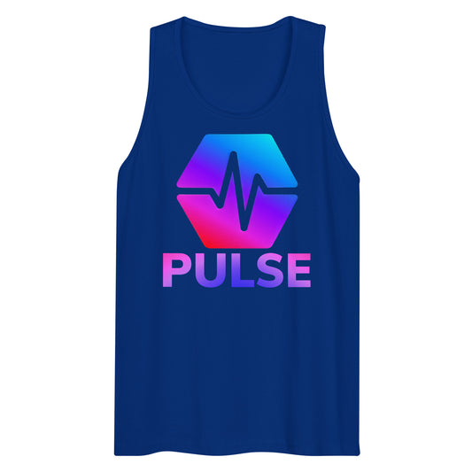 PulseChain Men’s Premium Tank Top