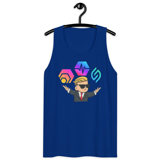 Passive Income - HEX - PulseChain Men’s Premium Tank Top