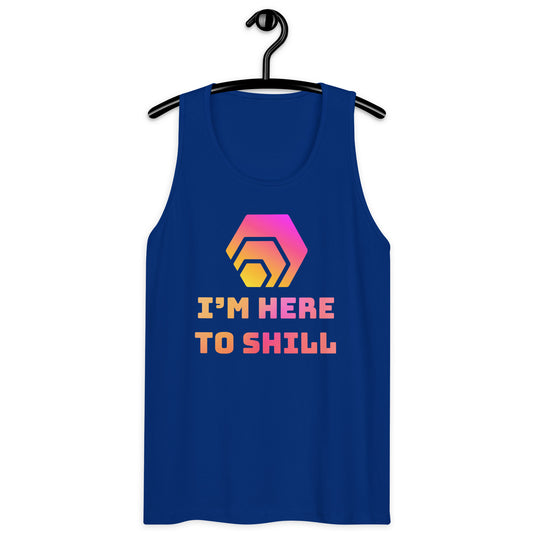 I'm Here To Shill HEX Men’s Premium Tank Top