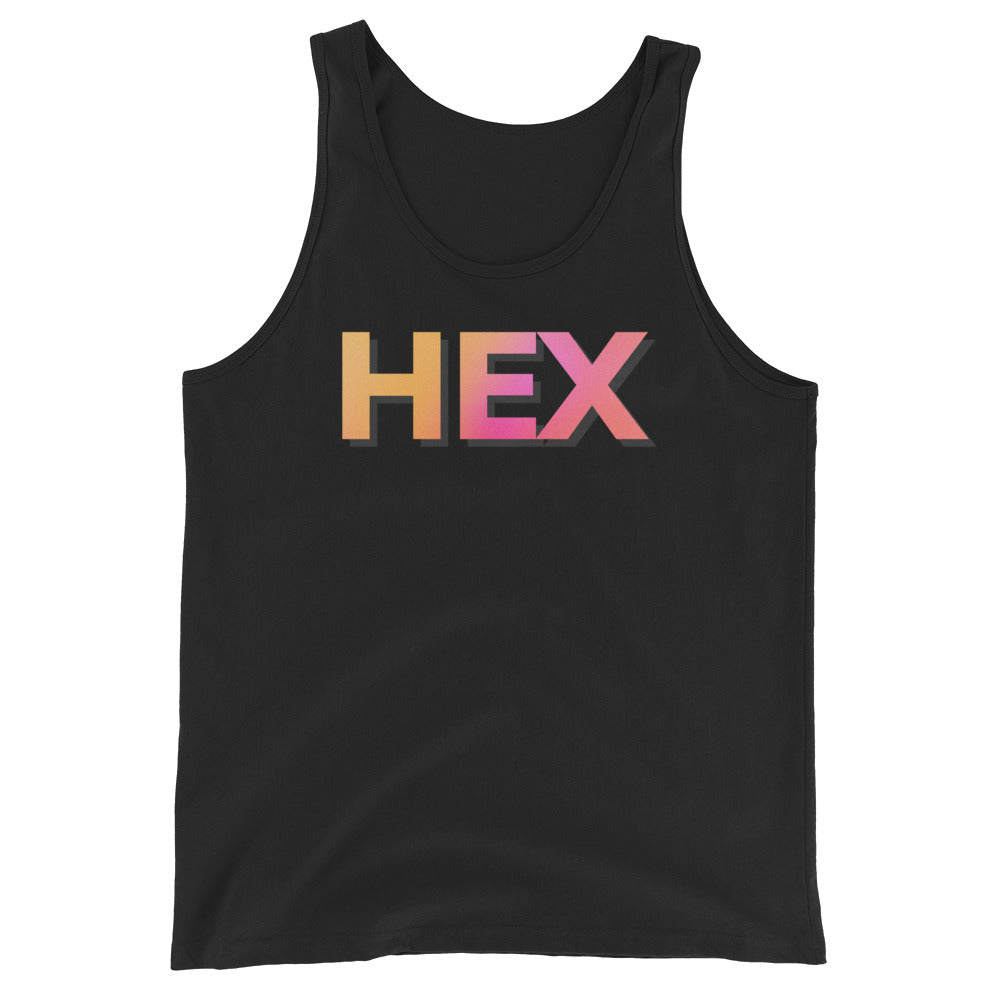 Shadowed HEX Unisex Tank Top