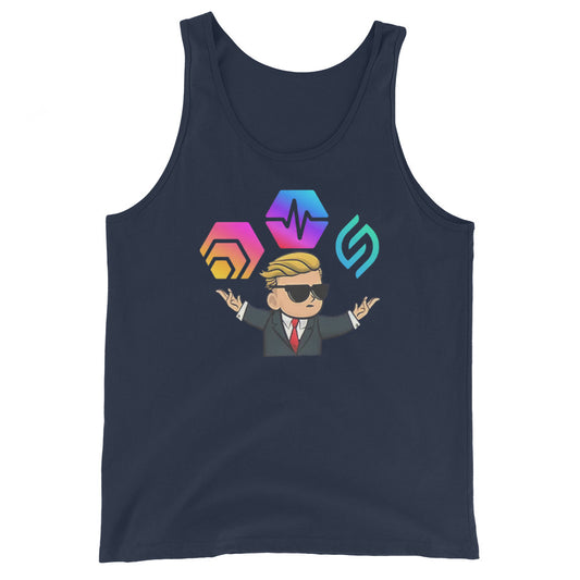 Passive Income - HEX - PulseChain Unisex Tank Top