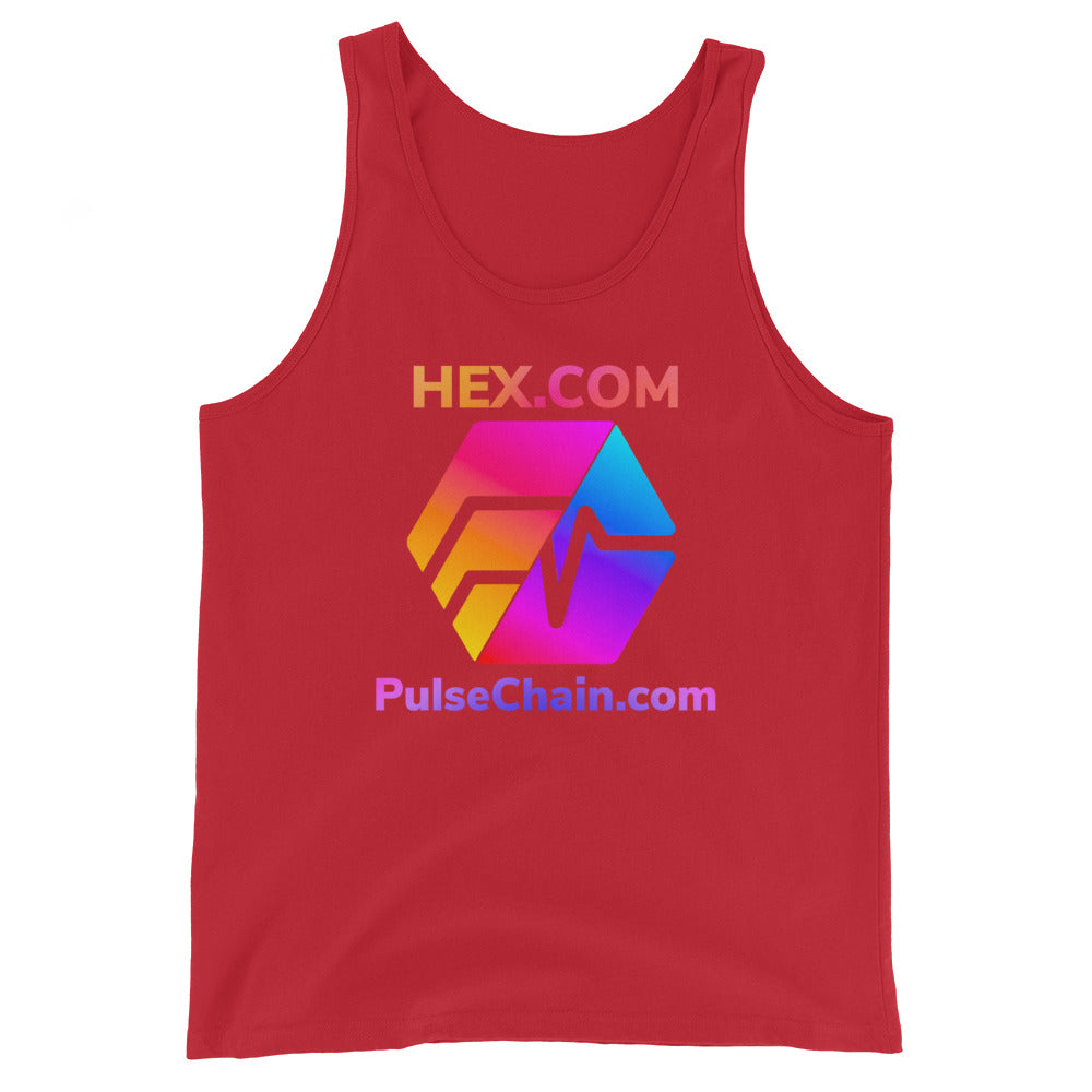 HEX.COM and PulseChain.com Unisex Tank Top