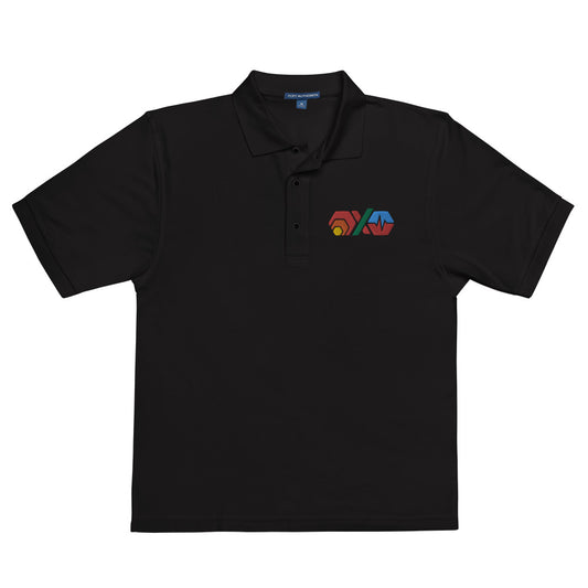 HEX PulseChain and PulseX Men's Premium Polo