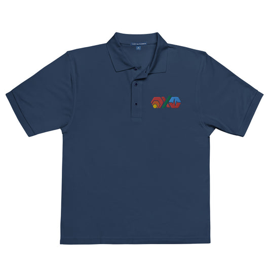 HEX PulseChain and PulseX Men's Premium Polo