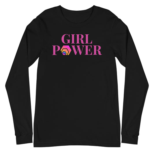 HEX/PulseChain Girl Power Unisex Long Sleeve Tee