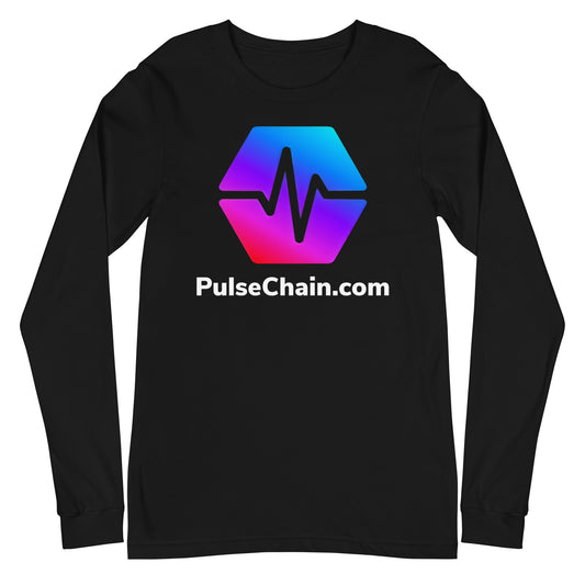 PulseChain.com Unisex Long Sleeve Tee