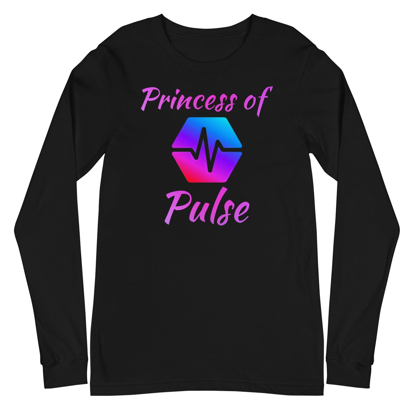 Princess of PulseChain Unisex Long Sleeve Tee