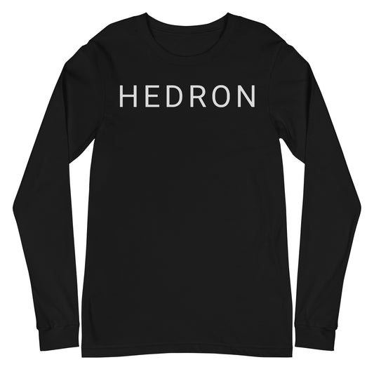 Hedron Unisex Long Sleeve Tee (Front & Back)