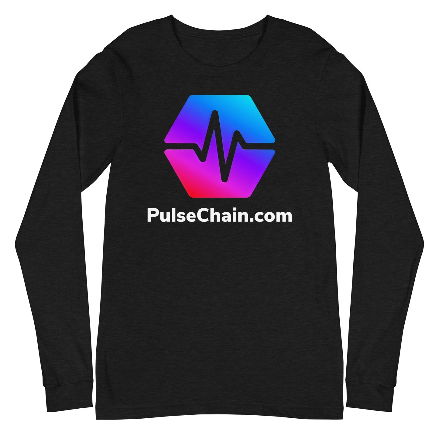 PulseChain.com Unisex Long Sleeve Tee